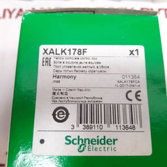 Schneider Electric Xalk178F Yellow Enclosure Push Button Control Box - Aeliya Marine Tech