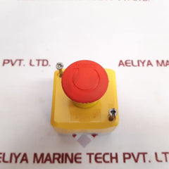 Schneider Electric Xalk178F Yellow Enclosure Push Button Control Box - Aeliya Marine Tech