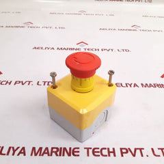 Schneider Electric Xalk178F Yellow Enclosure Push Button Control Box - Aeliya Marine Tech