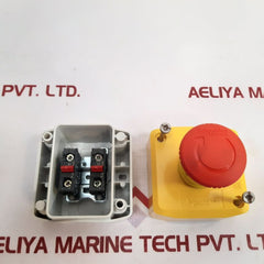 Schneider Electric Xalk178F Yellow Enclosure Push Button Control Box - Aeliya Marine Tech