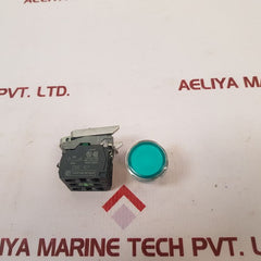 Telemecanique/Schneider Electric ZBE-101 Blue LED Illuminated Push Button Switch - Aeliya Marine Tech