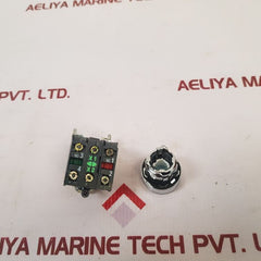 Telemecanique/Schneider Electric ZBE-101 Blue LED Illuminated Push Button Switch - Aeliya Marine Tech