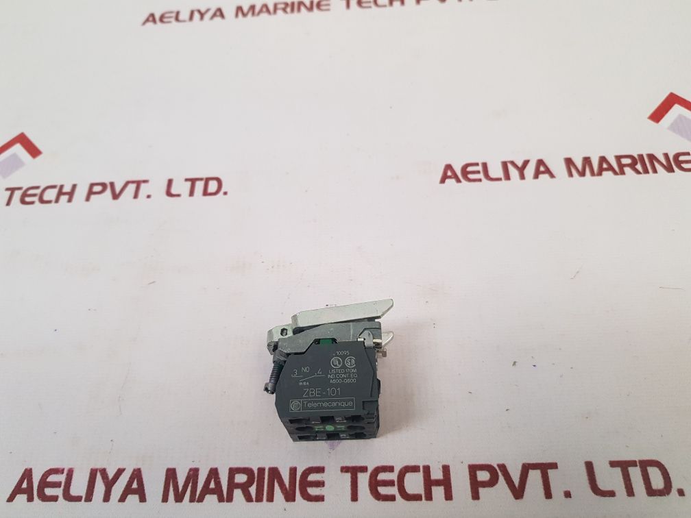 Telemecanique/Schneider Electric ZBE-101 Blue LED Illuminated Push Button Switch - Aeliya Marine Tech