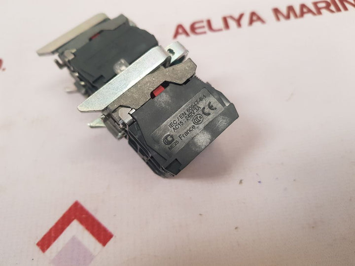 Telemecanique/Schneider Electric ZBE-101 Blue LED Illuminated Push Button Switch - Aeliya Marine Tech