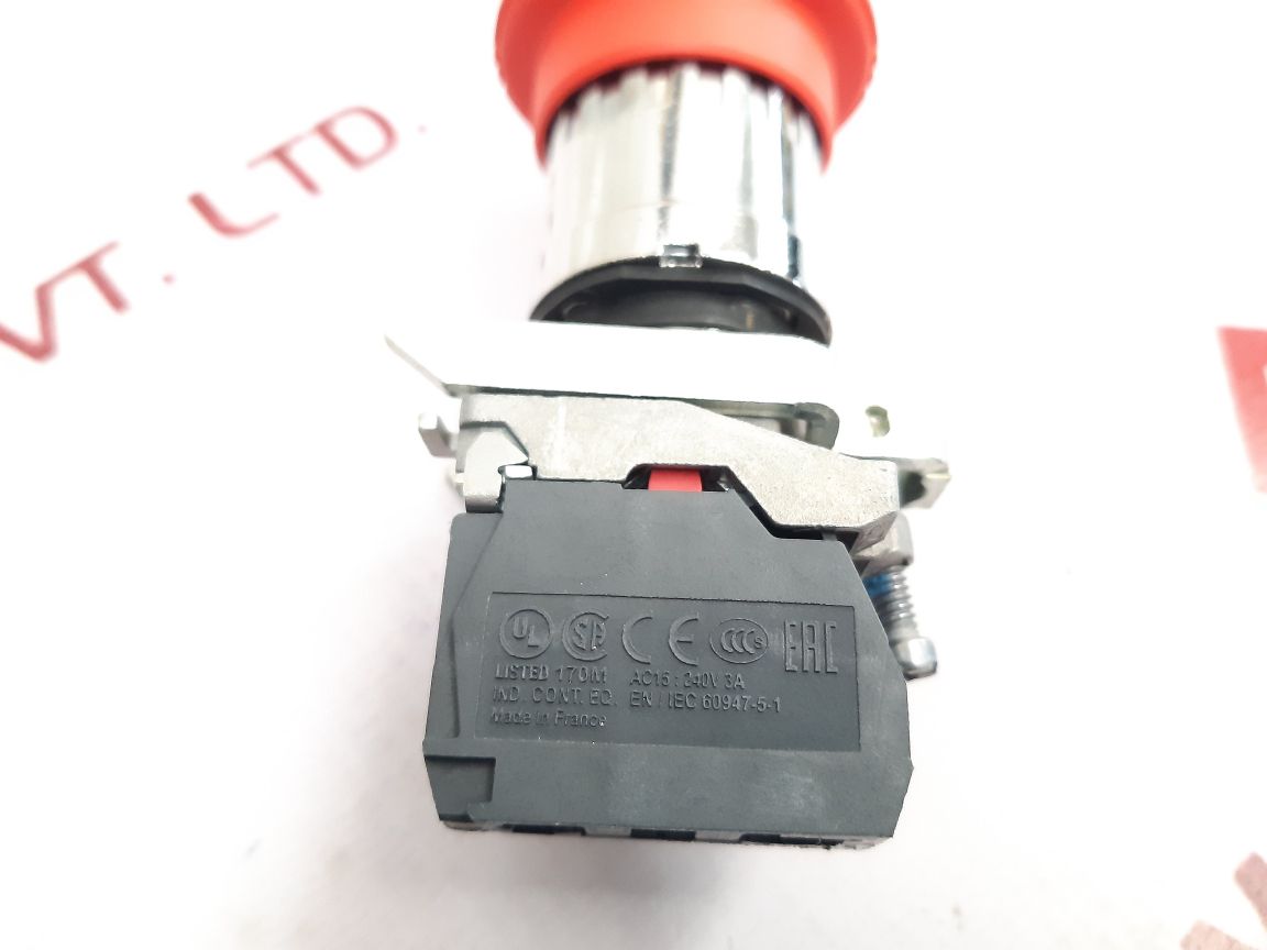 Schneider Electric Xb4 Bs8442 Emergency Stop Push Button - Aeliya Marine Tech