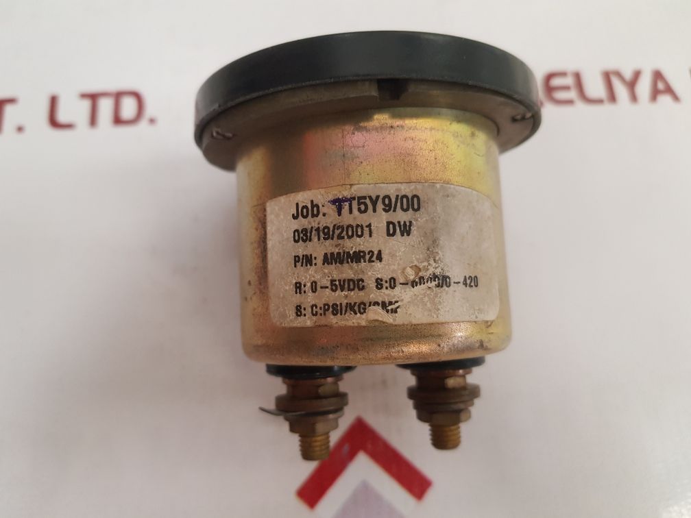 Am/Mr24 Pressure Gauge - Aeliya Marine Tech