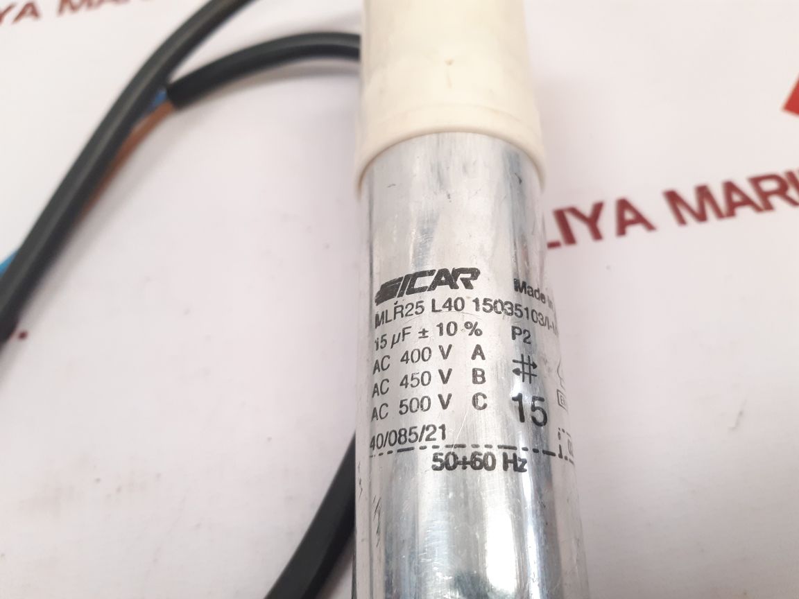 Icar Mlr25 L40 15035103/I-mk Sh Motor Run Capacitor - Aeliya Marine Tech