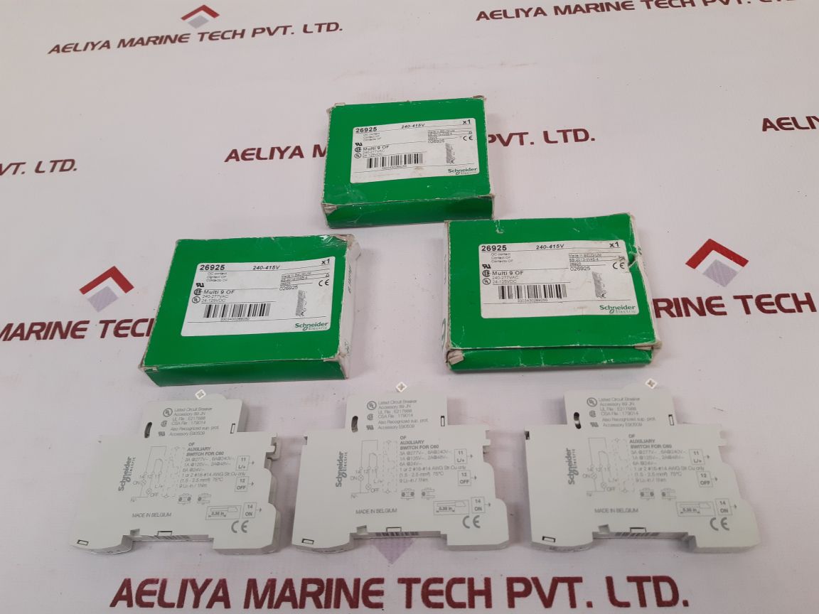 Schneider Electric 26925 Auxiliary Switch For C60