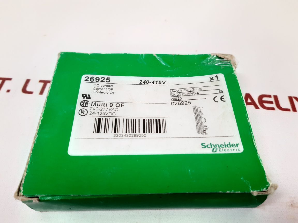 Schneider Electric 26925 Auxiliary Switch For C60 - Aeliya Marine Tech