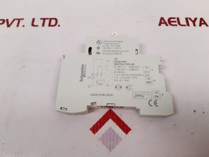 Schneider Electric 26925 Auxiliary Switch For C60 - Aeliya Marine Tech