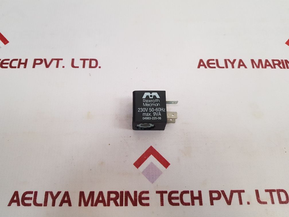 Rexroth Mecman 04983-225-06 Solenoid Coil - Aeliya Marine Tech