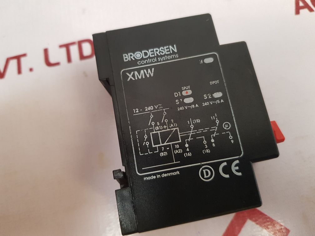 Brodersen Unic Xmw Multi Function Time Relay - Aeliya Marine Tech