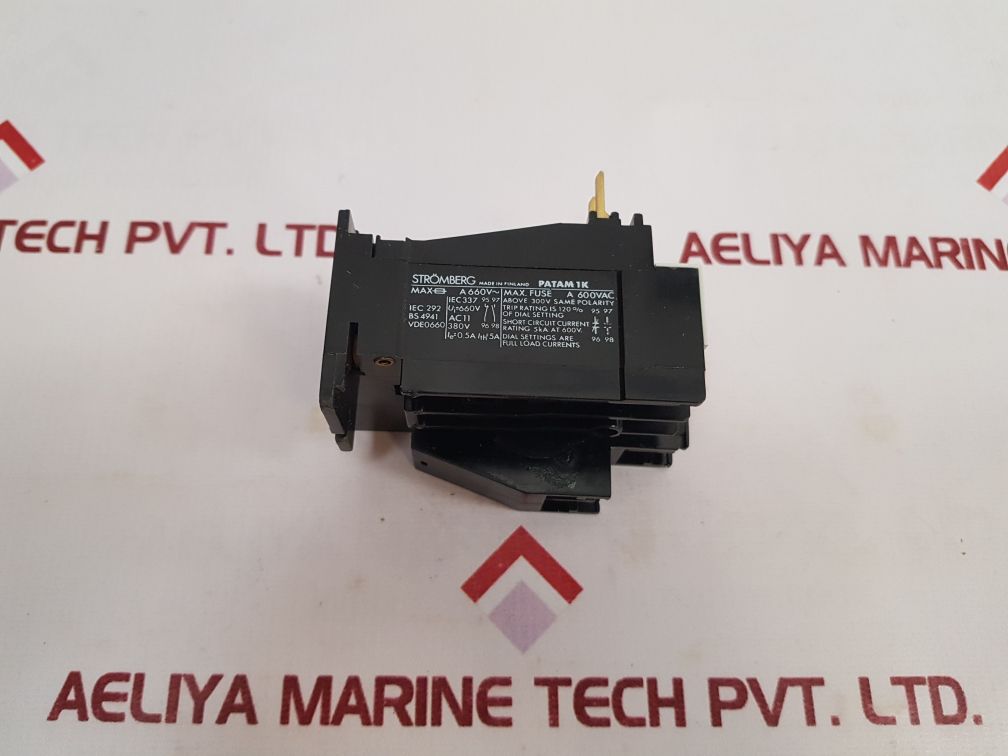 Stromberg Patam 1k1,2 Thermal Overload Relay 660v 5a