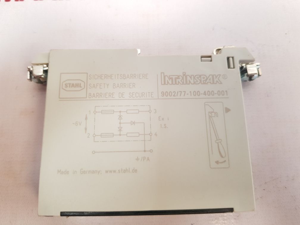Stahl Intrinspak 9002/77-100-400-001 Safety Barrier - Aeliya Marine Tech