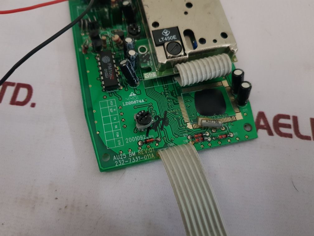 Au25 Bm Rev: 01 Pcb Card 232-7331-011A - Aeliya Marine Tech