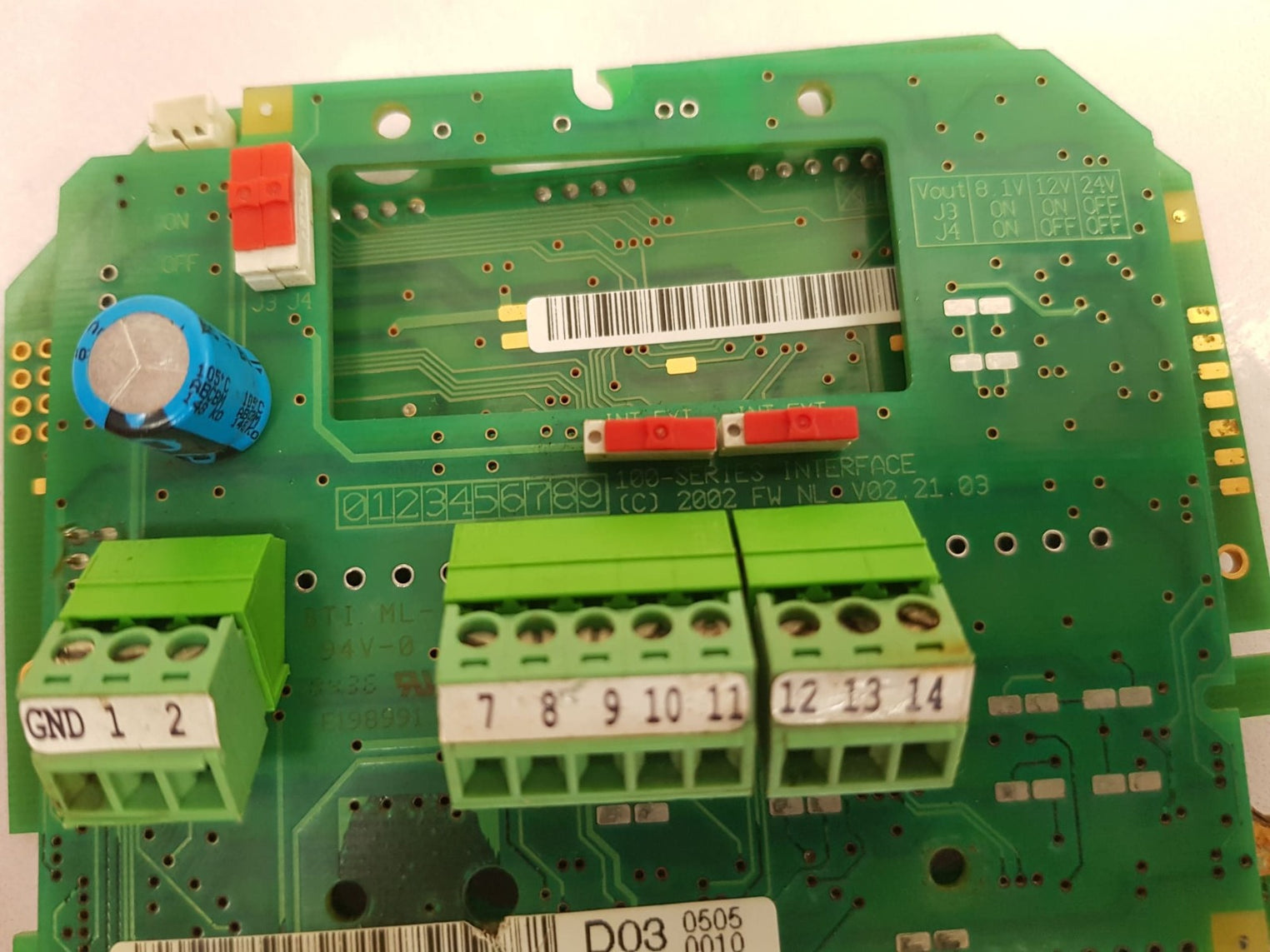 Bti Ml-1 Pcb Card - Aeliya Marine Tech