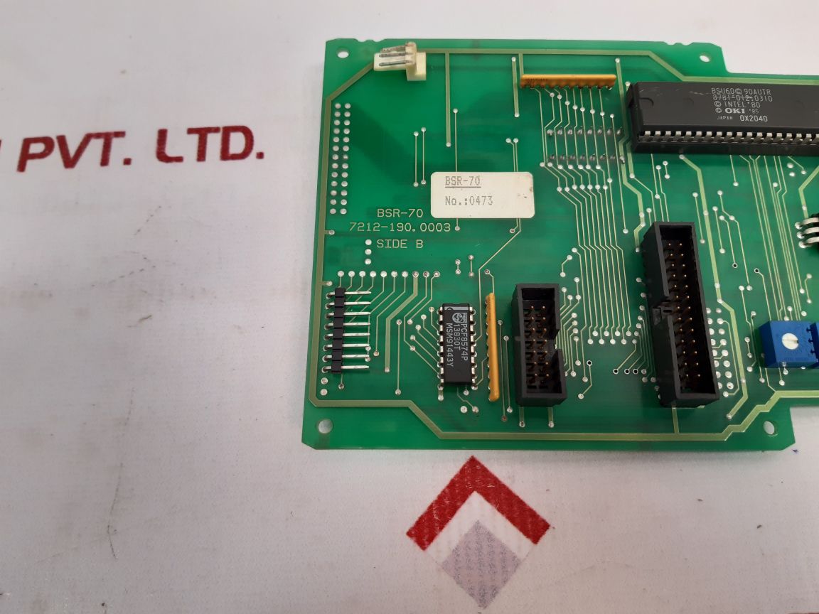 Bsr-70 Pcb Card 7212-190.0003 - Aeliya Marine Tech