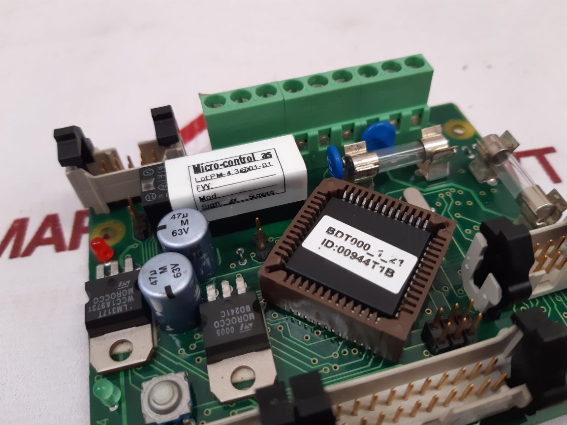 Micro-control mc-pm-4 pcb card rev.3 - Aeliya Marine Tech