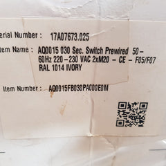 Bernard Controls Aq0015Fb030Pa000E0M Actuator - Aeliya Marine Tech