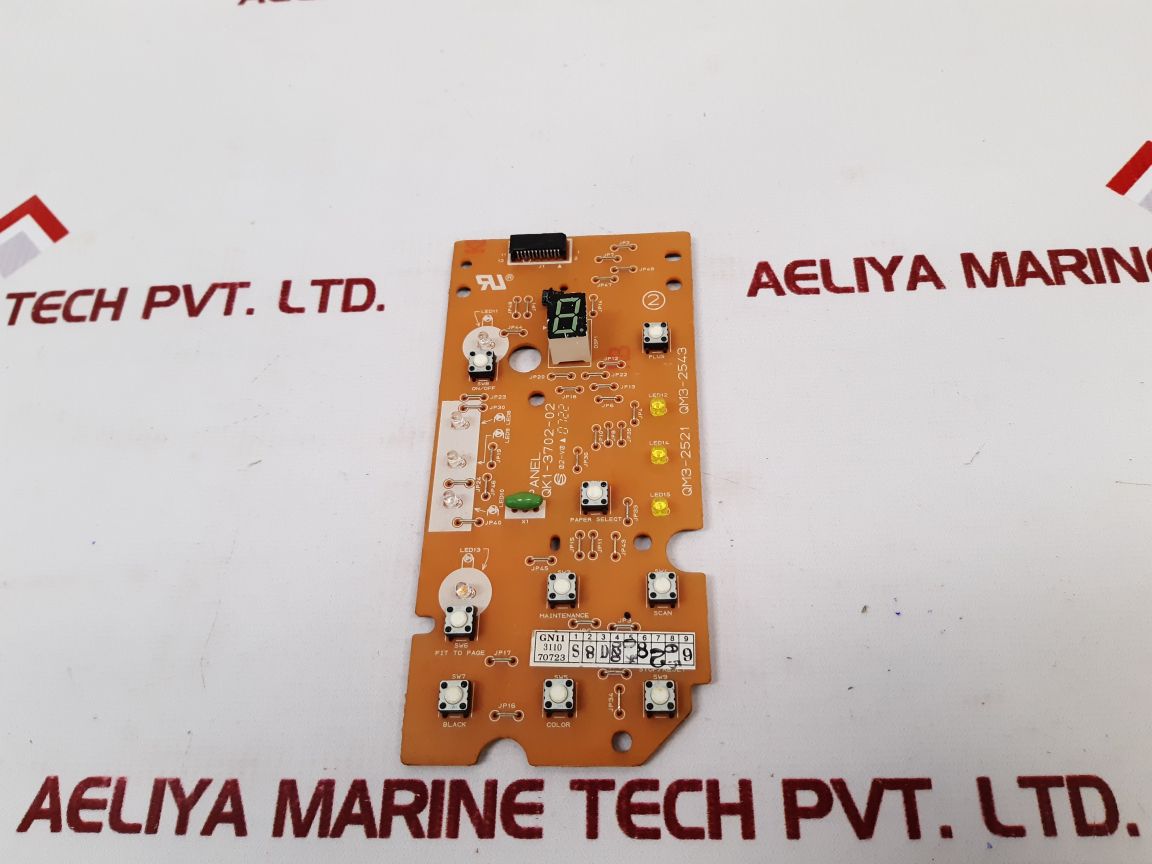 Qk1-3702-02 Pcb Card - Aeliya Marine Tech