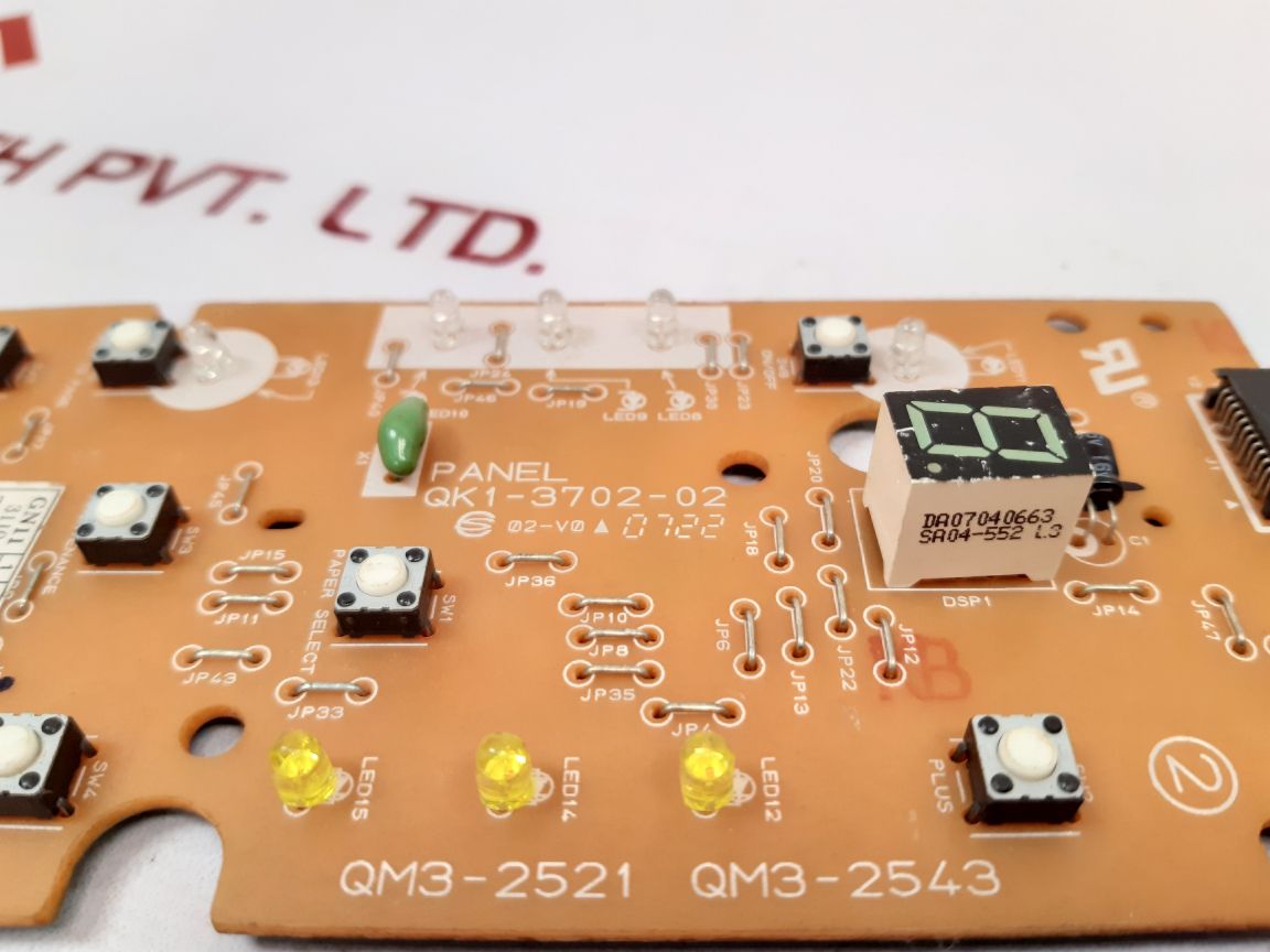 Qk1-3702-02 Pcb Card - Aeliya Marine Tech