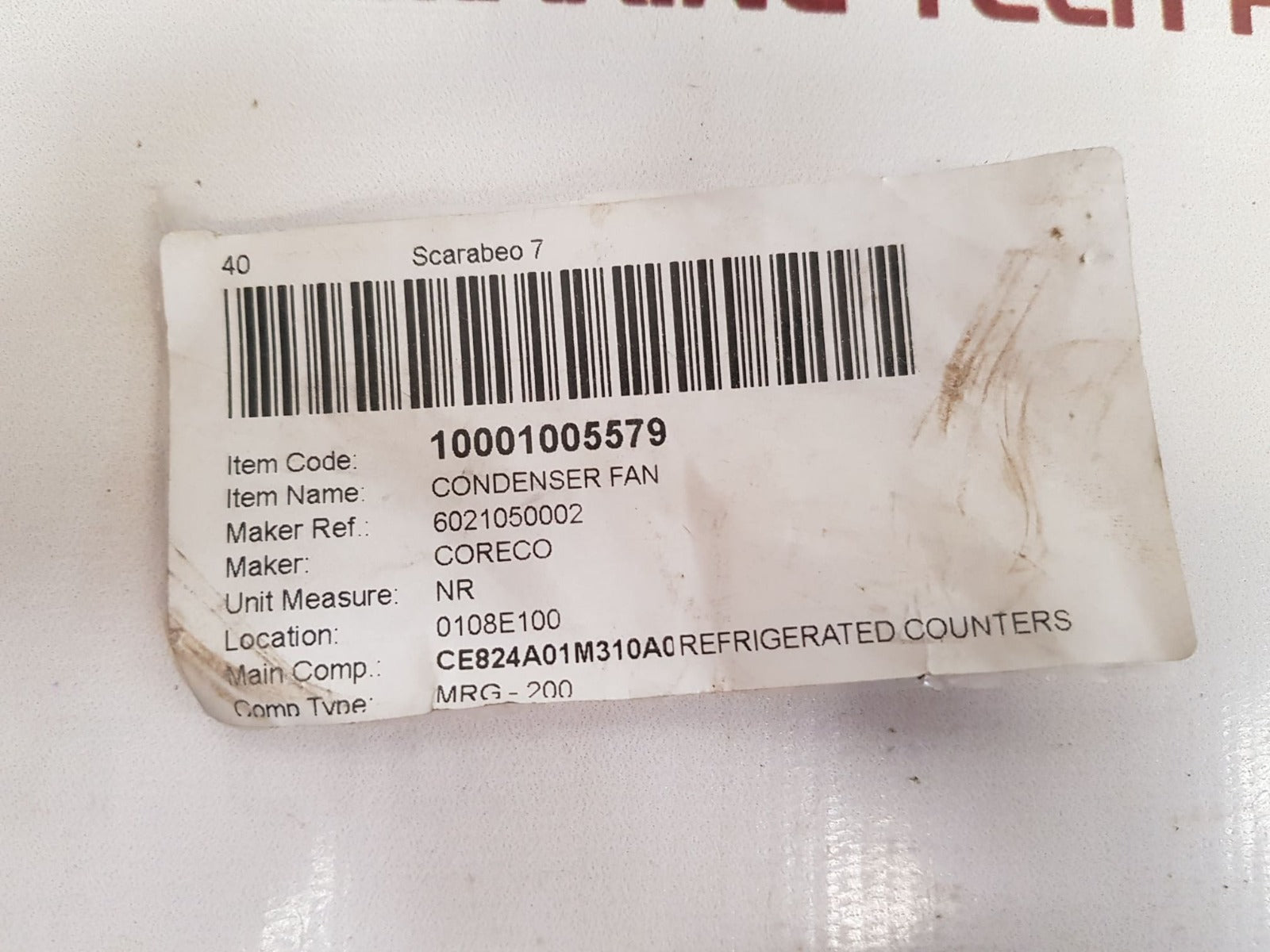 Ebm Papst M4Q045-ca03-49 Condenser Fan Motor W/ Suction Blade 1550R/Min
