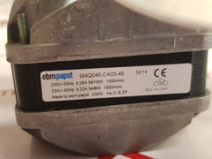 Ebm Papst M4Q045-ca03-49 Condenser Fan Motor W/ Suction Blade 1550R/Min