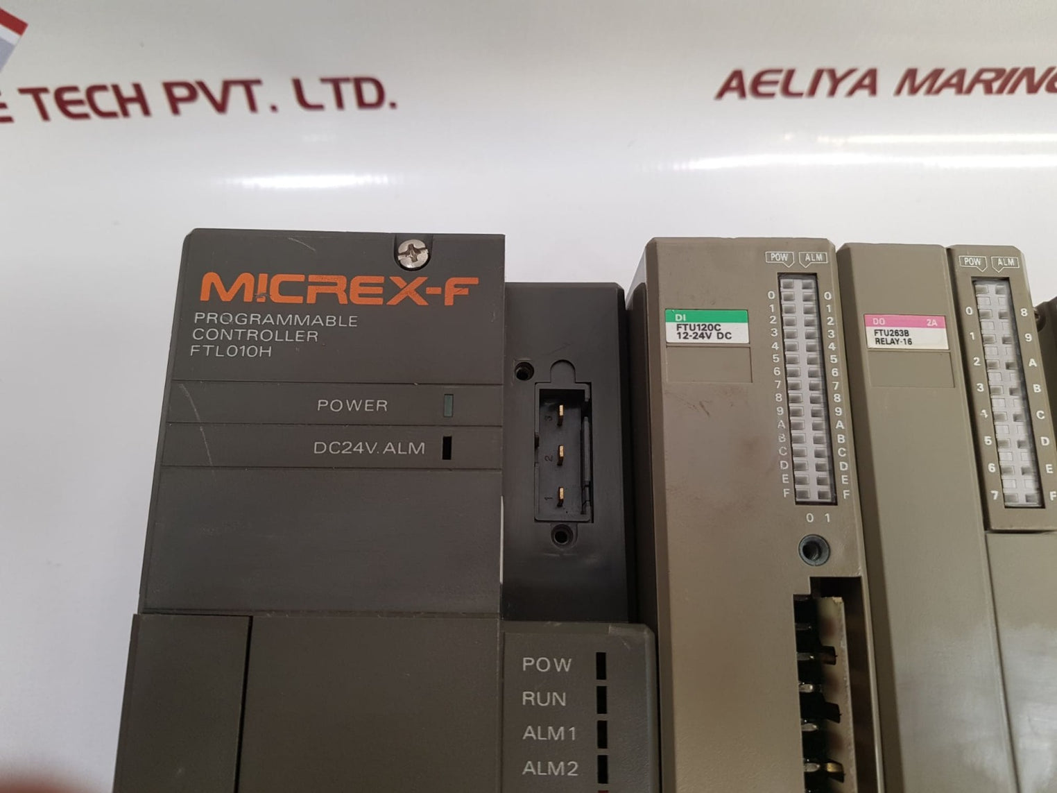 Fuji Electric Micrex-f Ftl010H Programmable Controller With Ftu 263B-nk - Aeliya Marine Tech
