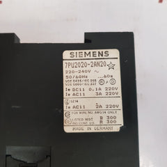 Siemens 7Pu2020-2An20 Timing Relay - Aeliya Marine Tech