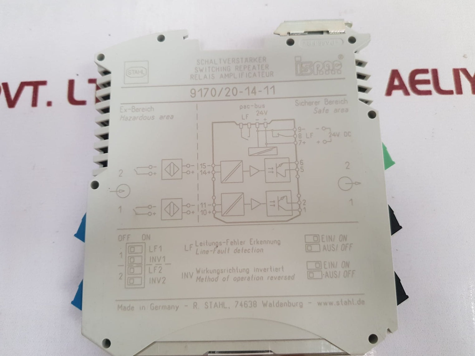 R.Stahl 9170/20-14-11 Switching Repeater - Aeliya Marine Tech