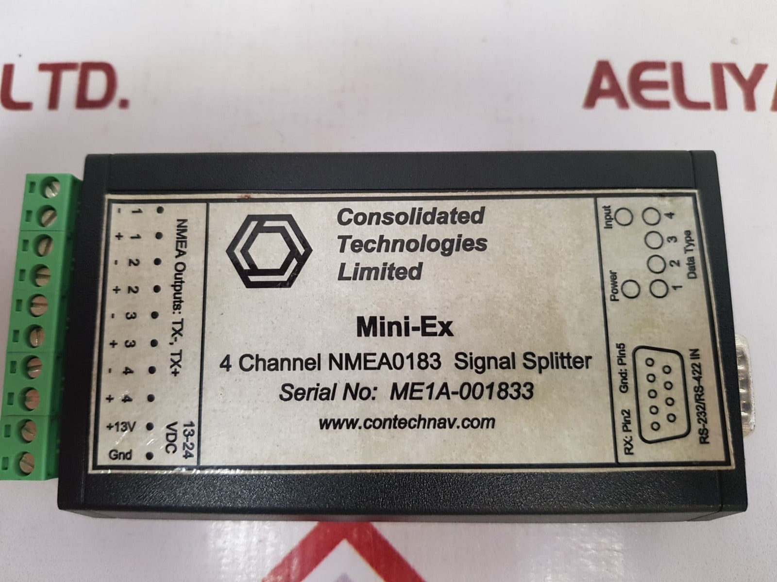 Consolidated Mini-ex Signal Splitter - Aeliya Marine Tech