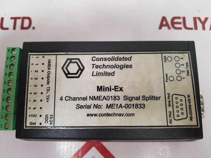 Consolidated Mini-ex Signal Splitter - Aeliya Marine Tech