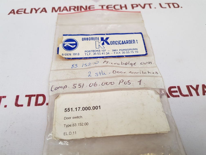 Crouzet F 83152 Micro Switch - Aeliya Marine Tech