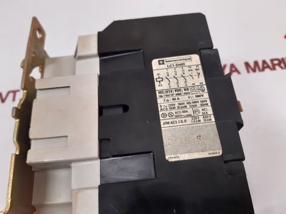 Telemecanique Lc1-d403 Contactor - Aeliya Marine Tech