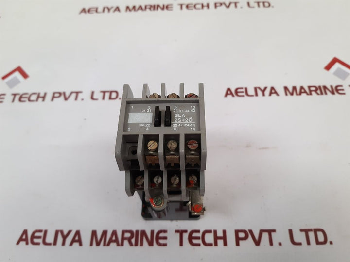 Bbc Sla 7-ii Contactor Sla 2S+2O