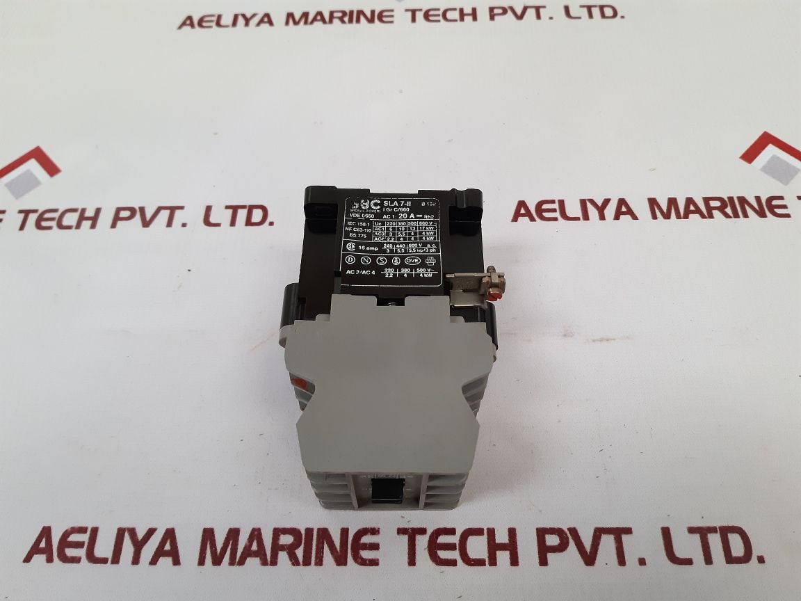 Bbc Sla 7-ii Contactor Sla 2S+2O - Aeliya Marine Tech
