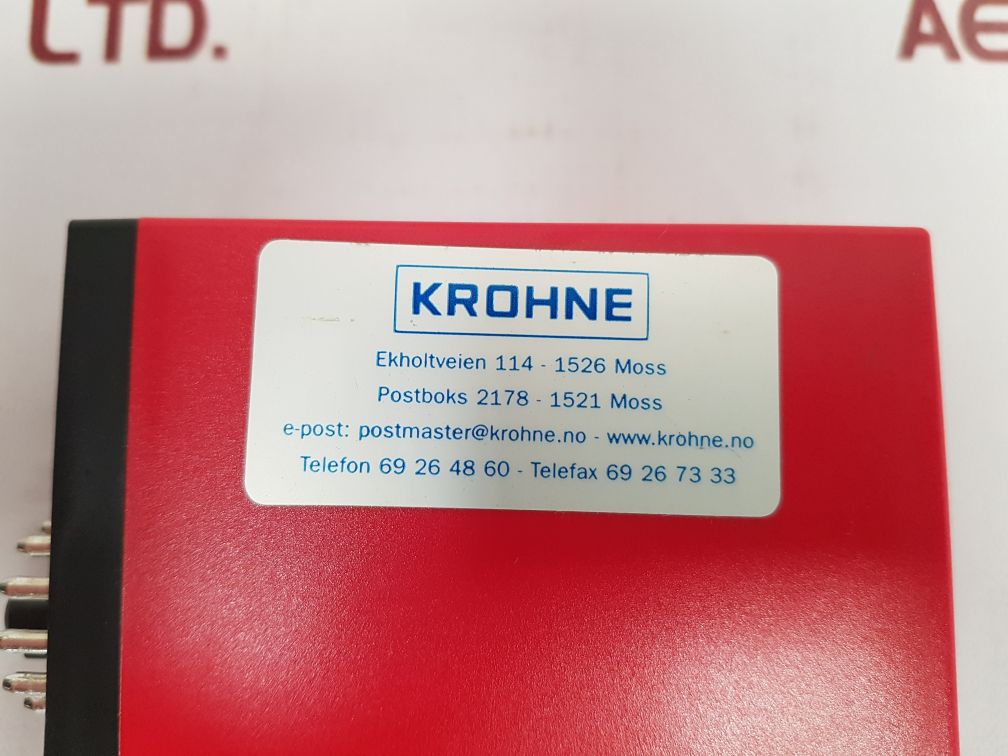 Pr electronics 2204 isolation amplifier 2204b2d - Aeliya Marine Tech