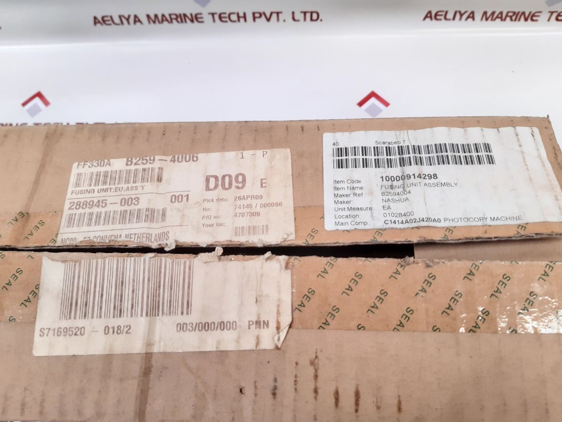 Samsung B25927010441303 Fusing Unit Assembly B2594004 - Aeliya Marine Tech