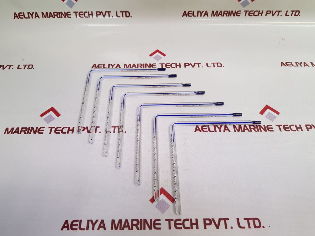 Set Of 7X Brannan 150Mmx0/200Cx100Mm Thermometer