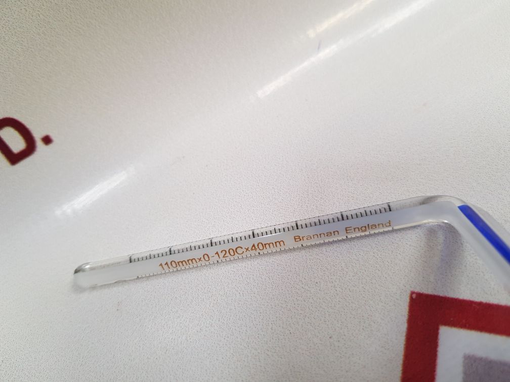 Set Of 8X Brannan 110Mmx0-120Cx40Mm Thermometer - Aeliya Marine Tech