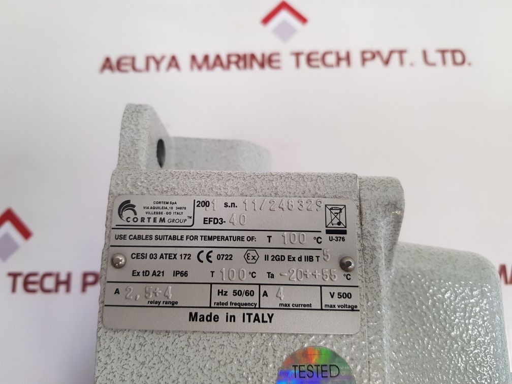 Cortem Efd3-40 Command And Control Station - Aeliya Marine Tech