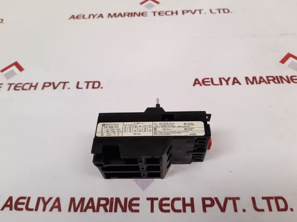 Telemecanique Lr1-d09 314 Overload Relay