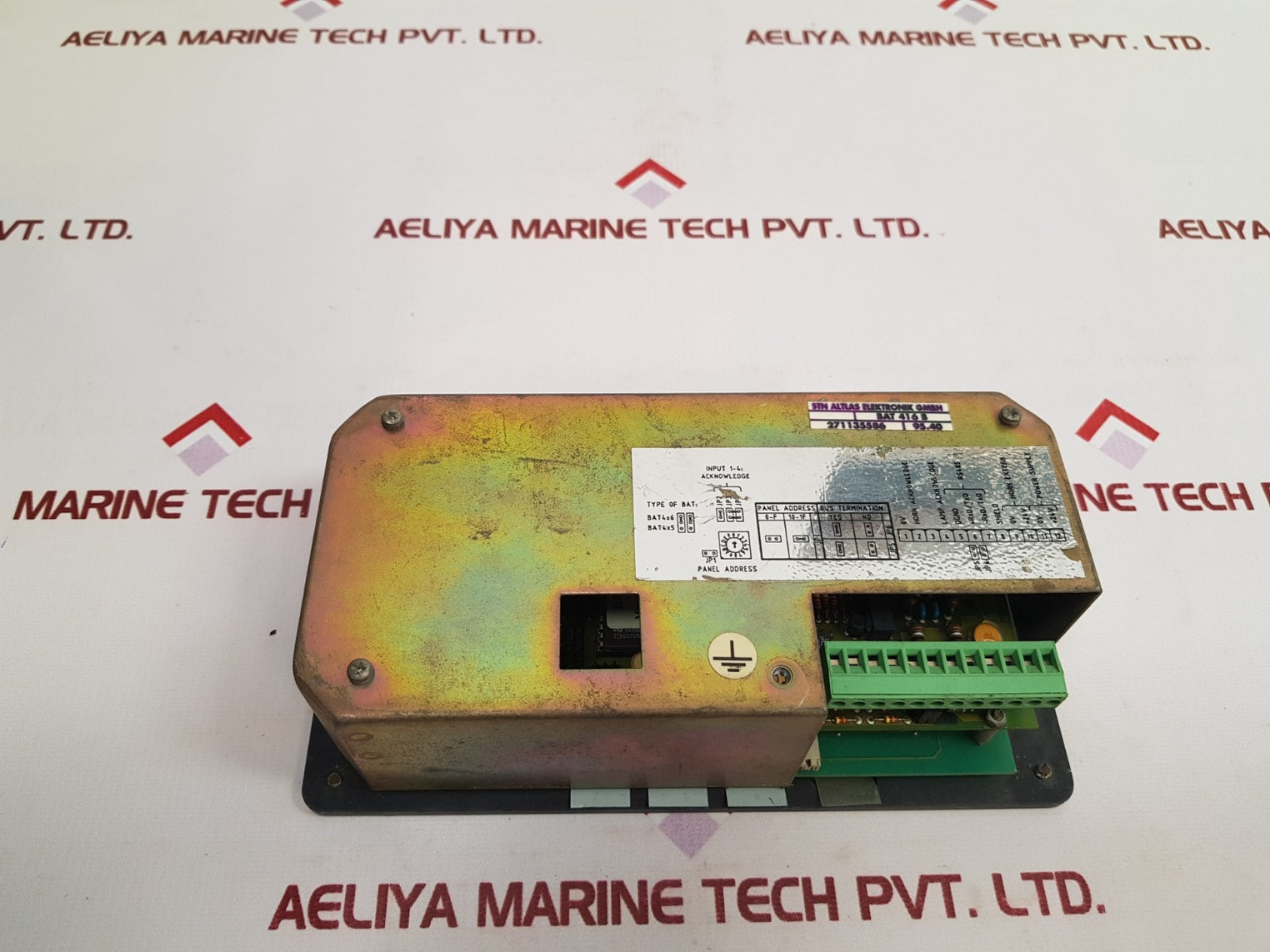 Stn Bat 416 B Signal Fire Alarm Control Display 271135586 24V - Aeliya Marine Tech