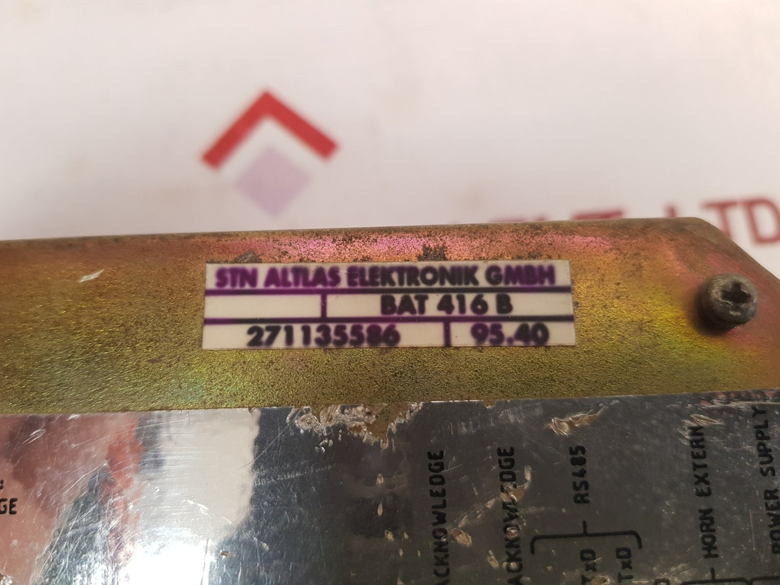 Stn Bat 416 B Signal Fire Alarm Control Display 271135586 24V - Aeliya Marine Tech