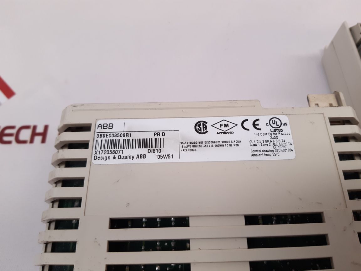 Abb Di810 Digital Input Module 24V 3Bse008508R1, 3Bse013230R1 55°C Tu810V1 05W51 - Aeliya Marine Tech