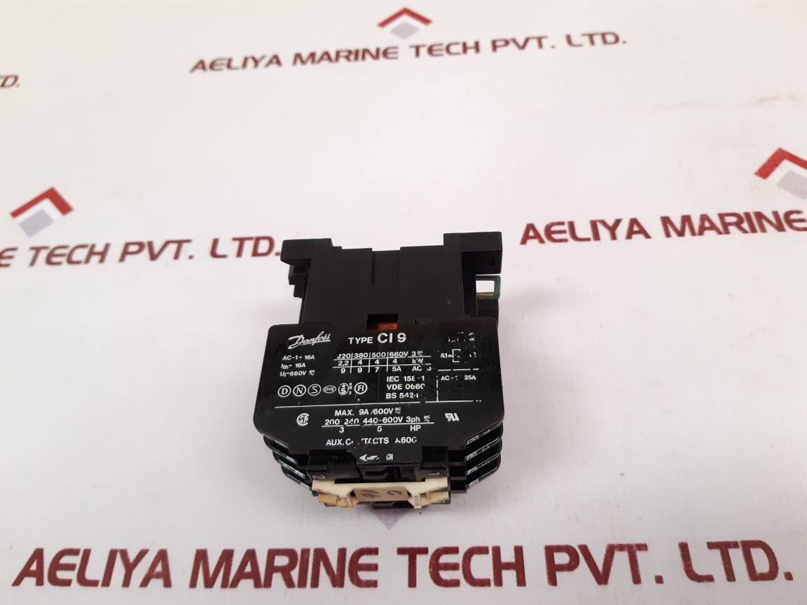 Danfoss Ci 9 Contactor Used - Aeliya Marine Tech