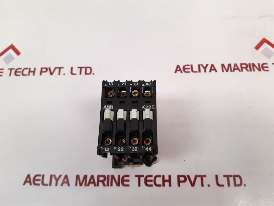 Abb K22E Control Relay 220 230 255 V - Aeliya Marine Tech