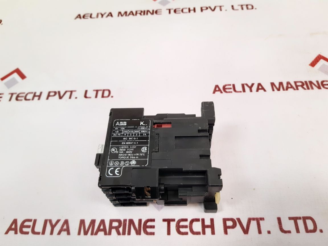 Abb K22E Control Relay 220 230 255 V - Aeliya Marine Tech