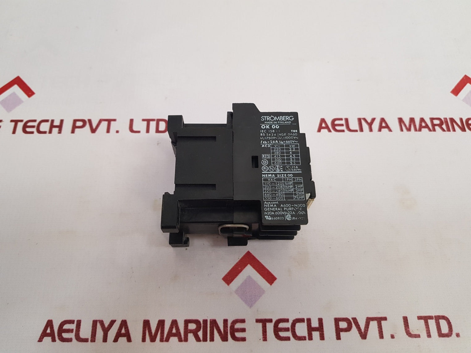 Stromberg Ok 00 W10 Contactor Used - Aeliya Marine Tech
