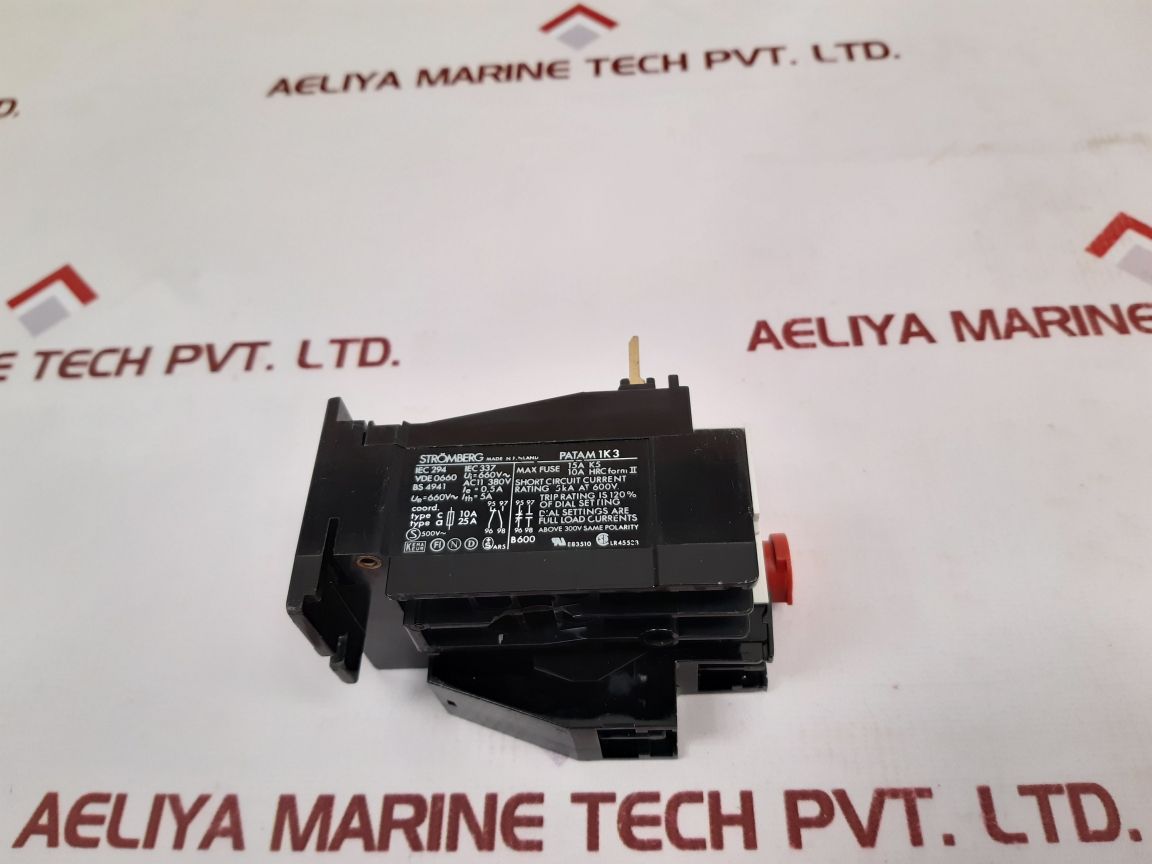 Stromberg Patam 1K3 Starter/Contactor AC11 380V - Aeliya Marine Tech